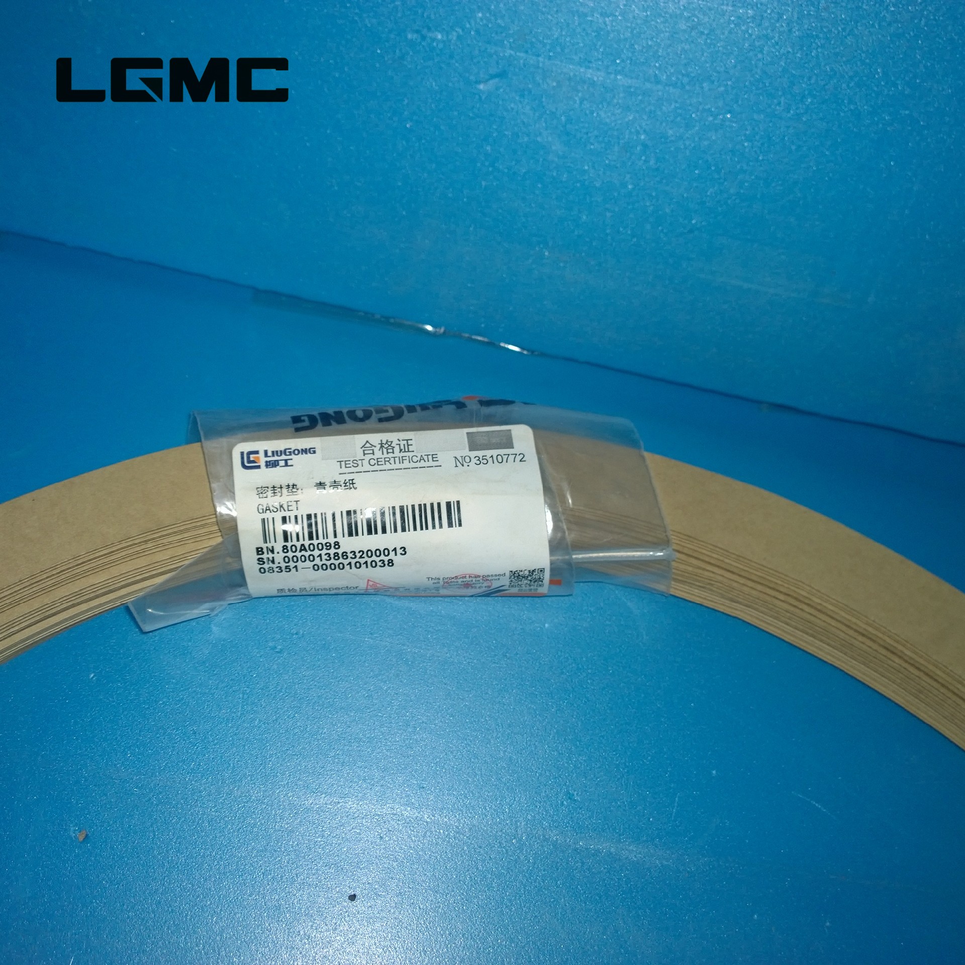 80A0098	80A0098	gasket; green shell paper