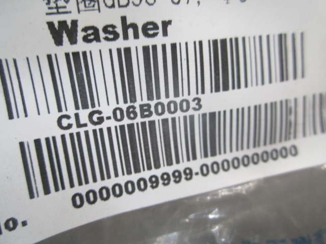 06B0003	垫圈	Washer; GB93-87; 6; 65Mn