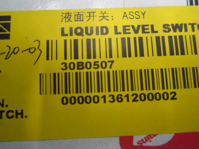 30B0507	4063866	Liquid level switch