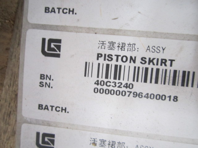 40C3240	3966721	Piston skirt; ASSY