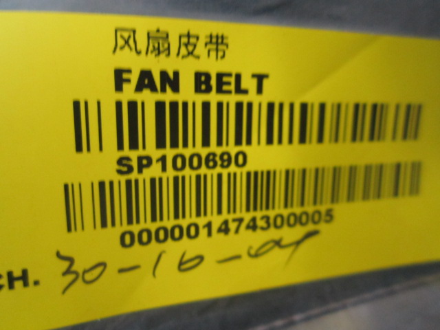 SP100690	6CT.3066626	Fan belt