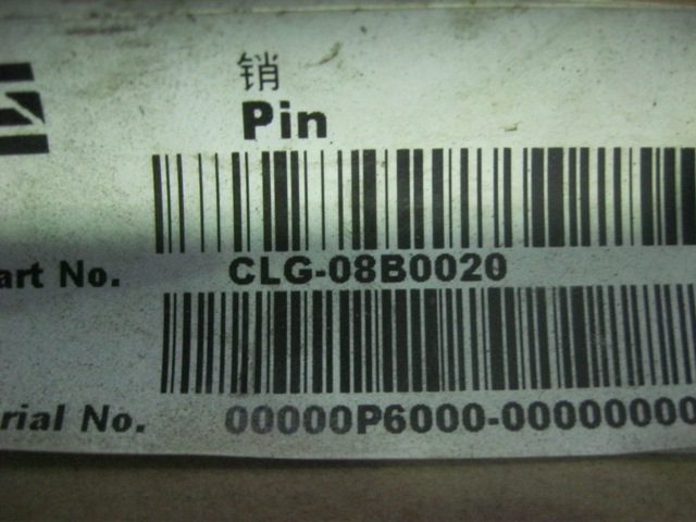 08B0020	4X40GB91-86	Pin; GB91-86; 4×40-Zn.D; Q235