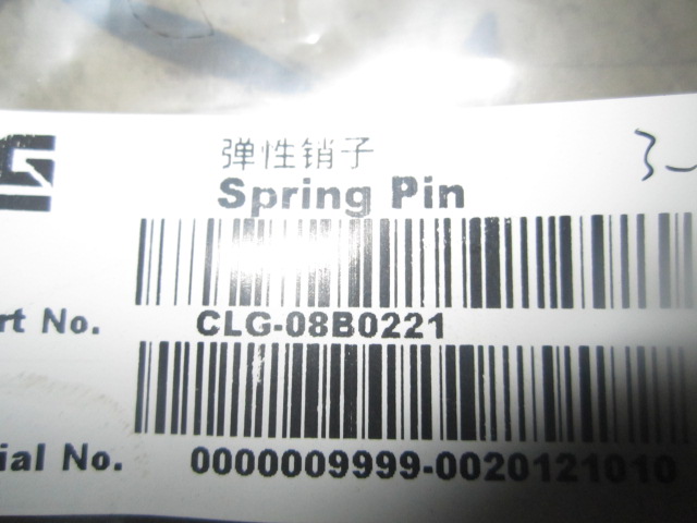 08B0221	0SPV825	spring pin; steel