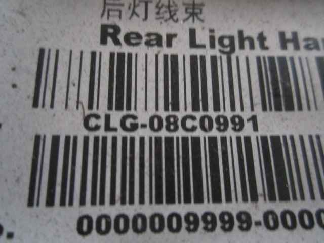 08C0991		rear light harness