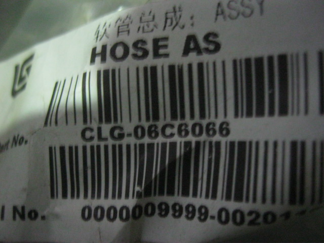 06C6066		Hose assembly; ASSY