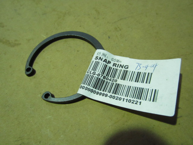 07B0420		Retaining ring; 65Mn