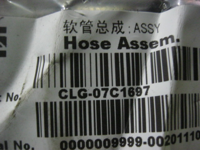 07C1697		Hose assembly; ASSY