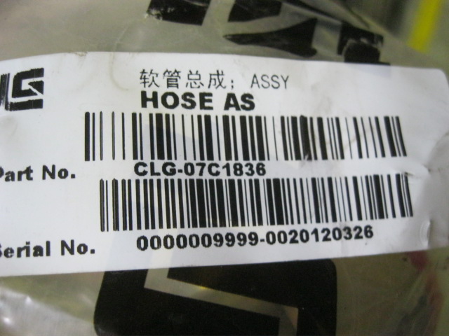 07C1836		Hose assembly; ASSY