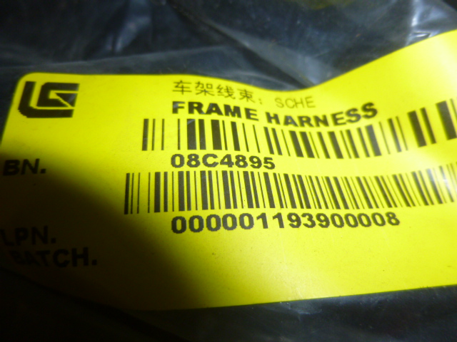 08C4895		Frame harness; SCHE