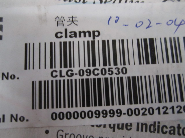 09C0530		Pipe clamp; φ76; ASSY