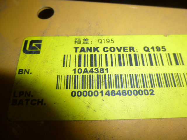 10A4381		Box cover; Q195