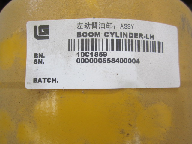 10C1859	00778.0095Y.000A	Left boom cylinder; ASSY