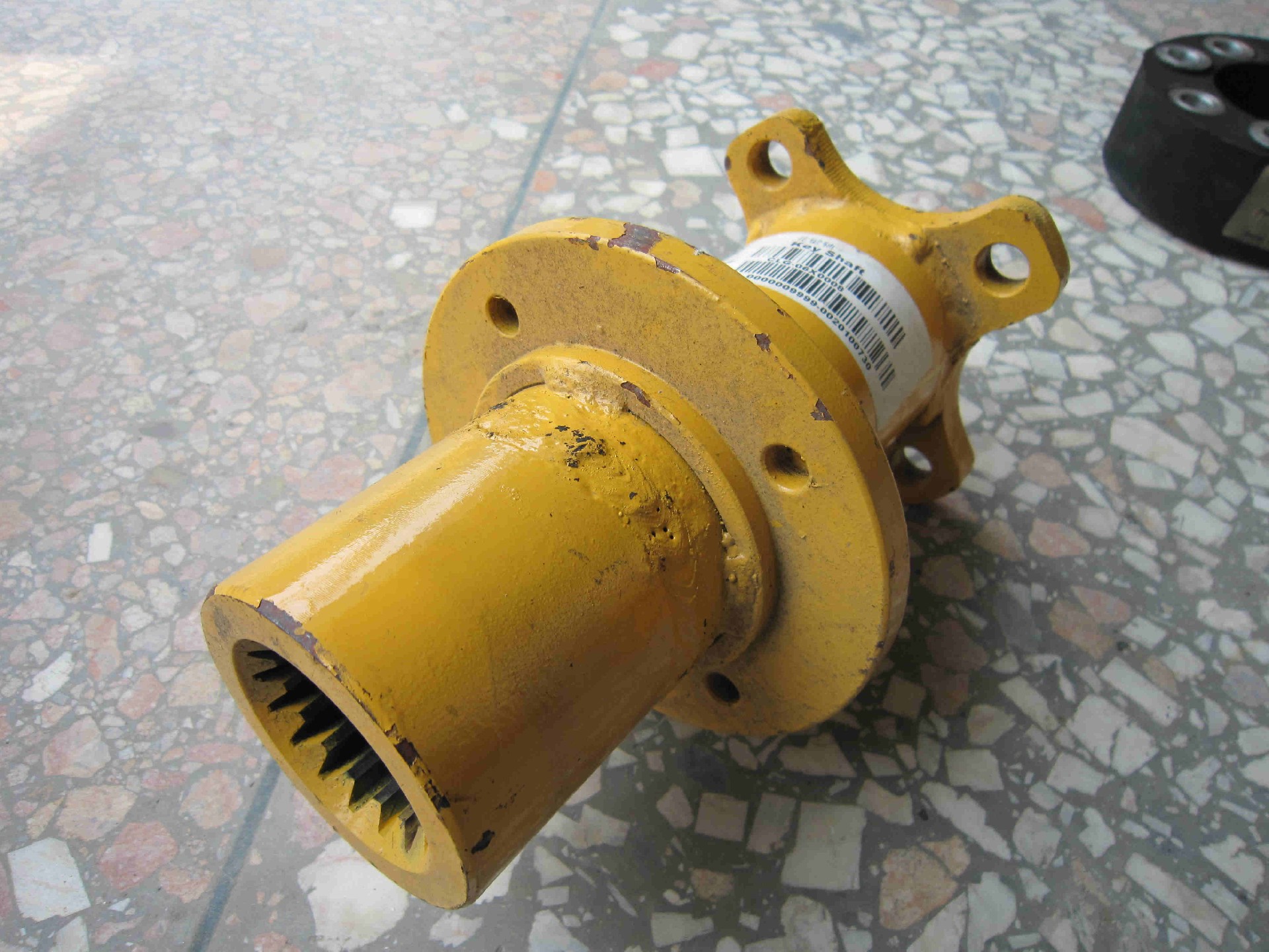 06X0008 		Spline shaft 	road roller/roller