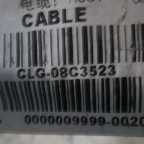 08C3523		cable; ASSY