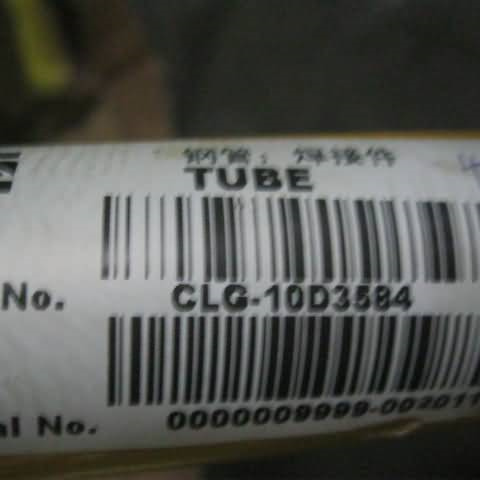 10D3584		steel pipe; welded fittings