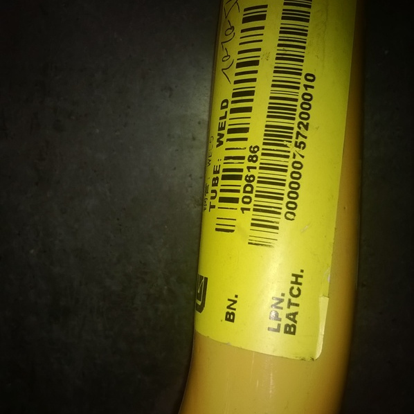 10D6186		Steel pipe; WELD