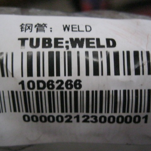 10D6266		Steel pipe; WELD