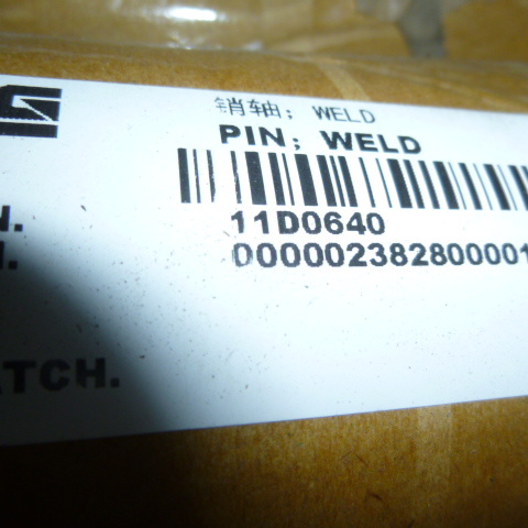 11D0640		pin; WELD