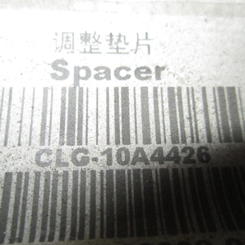 10A4426		Adjusting spacer; Q195