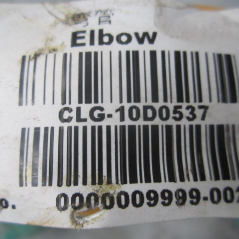 10D0537	10D0537	elbow; weldment