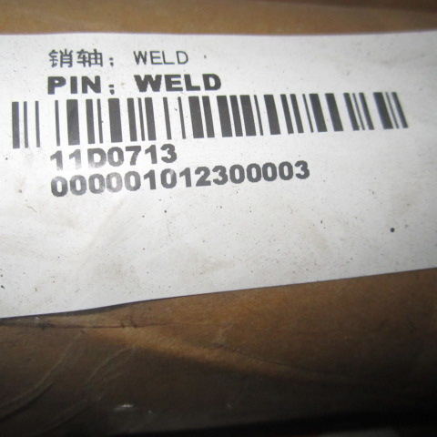 11D0713		pin; WELD