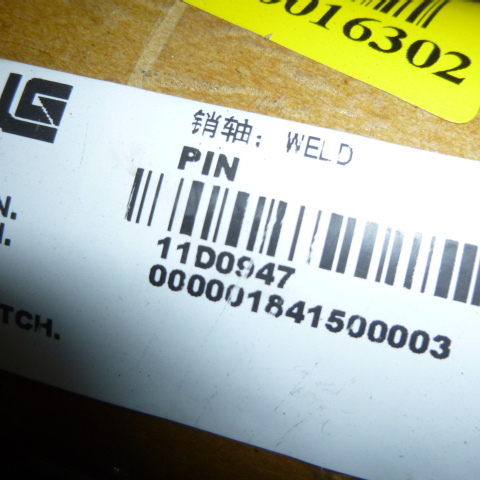 11D0947		pin; WELD