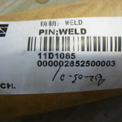 11D1085		pin; WELD