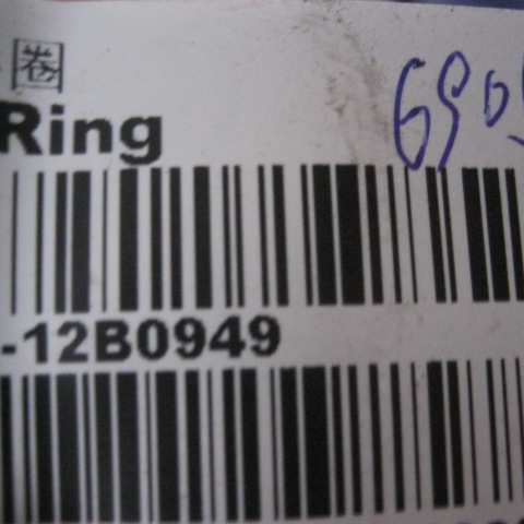 12B0949	00RWG45	O-ring; PTFE resin