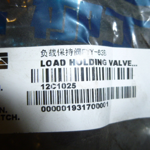 12C1025		Load holding valve FYY-63B