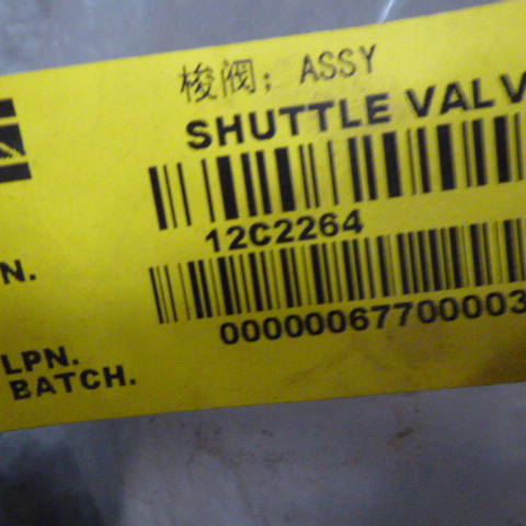 12C2264	12C2264	Shuttle valve; ASSY