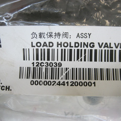 12C3039	084925030440	Load holding valve; ASSY